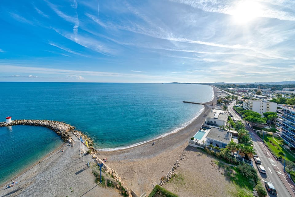 Nearby landmark, Day, Natural landscape, Bird's eye view, Beach, City view, Sea view