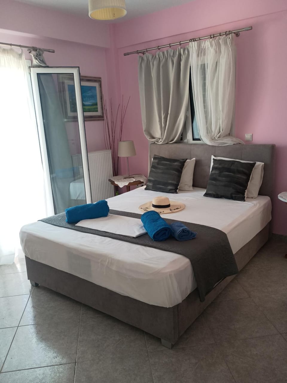 Trizinia view balcony Apartment in Islands