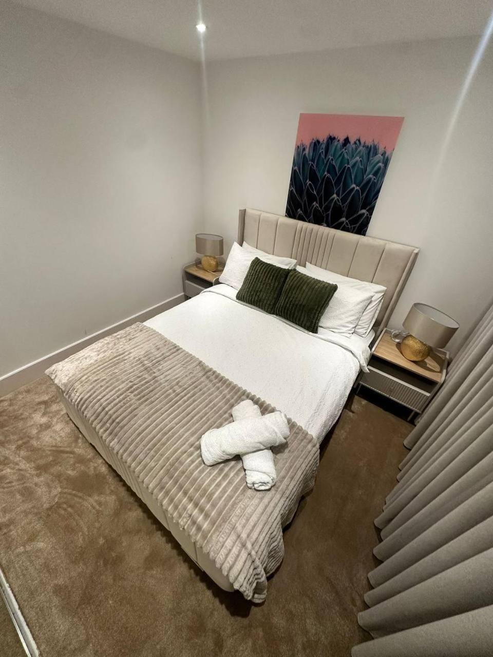 Bed, Bedroom, heating, heating, wardrobe, air conditioner