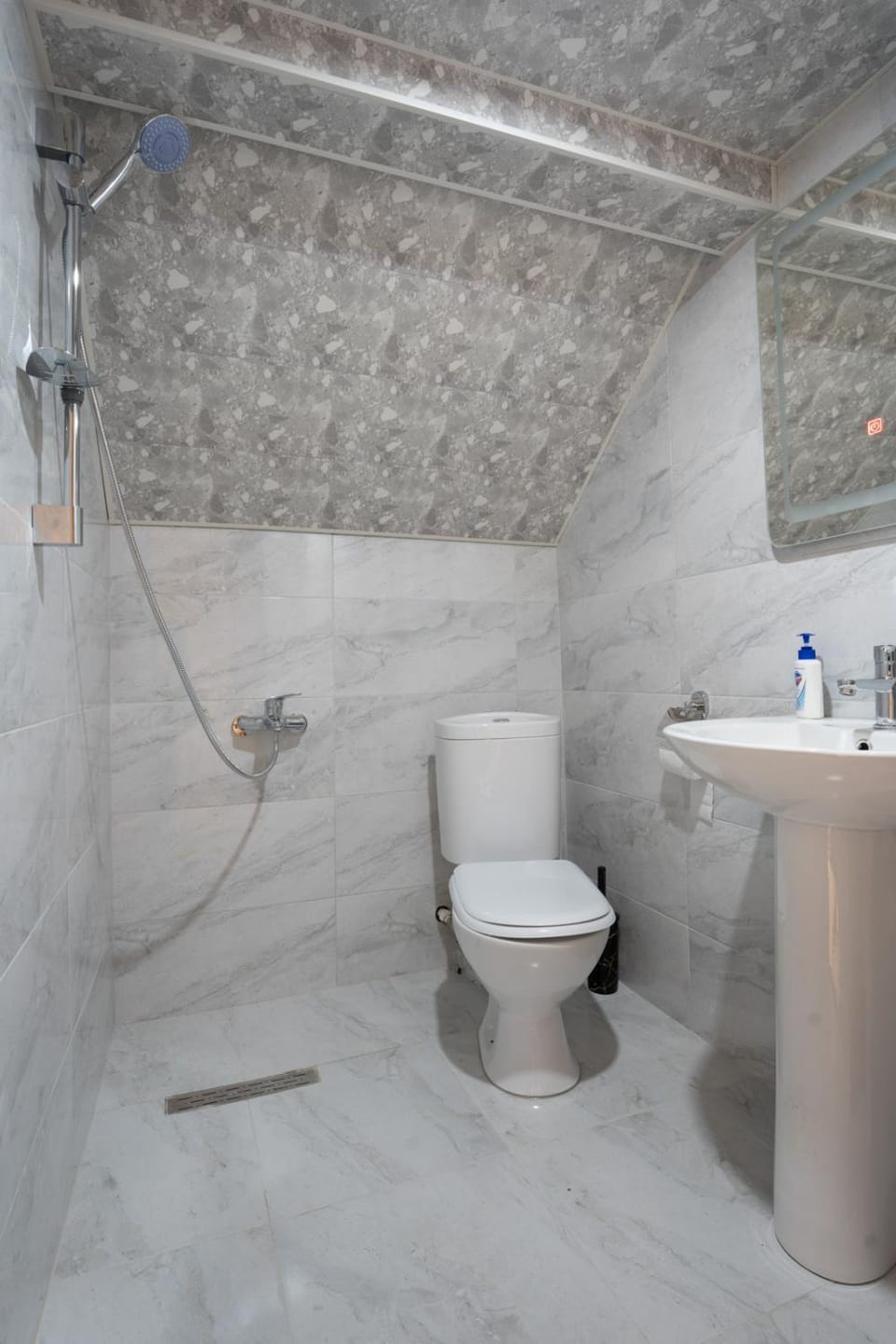 Shower, Toilet, towels