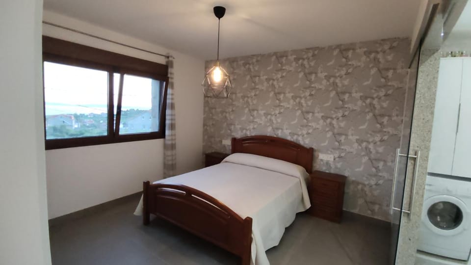 Bed, Photo of the whole room, Bedroom, Sea view