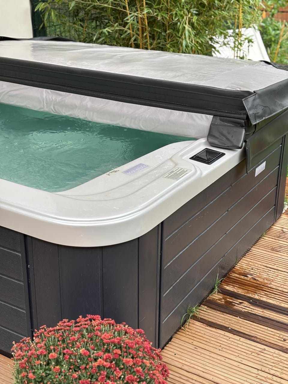 Natural landscape, Hot Tub, Spa and wellness centre/facilities, Pool view