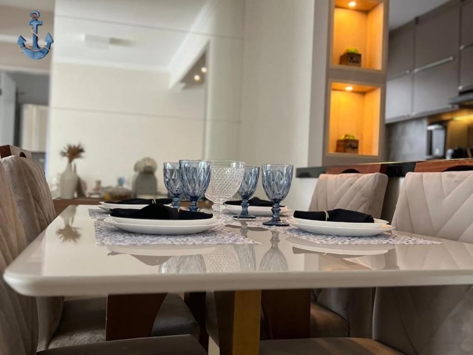 Apartamento em Bertioga com varanda gourmet Brisas da enseada Apartment in Bertioga