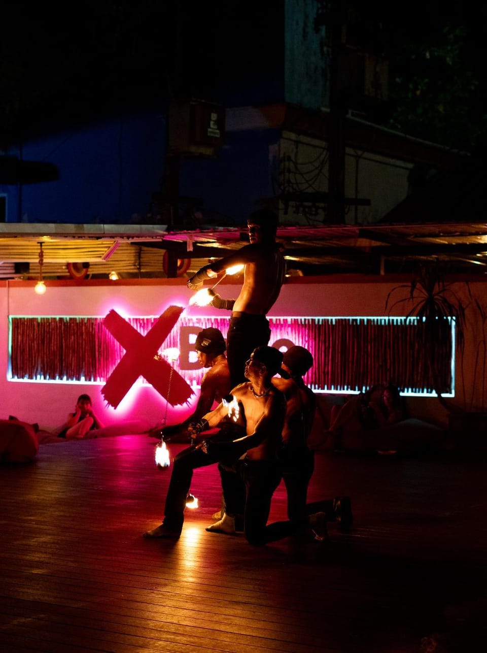 Night, People, Evening entertainment, On site, group of guests