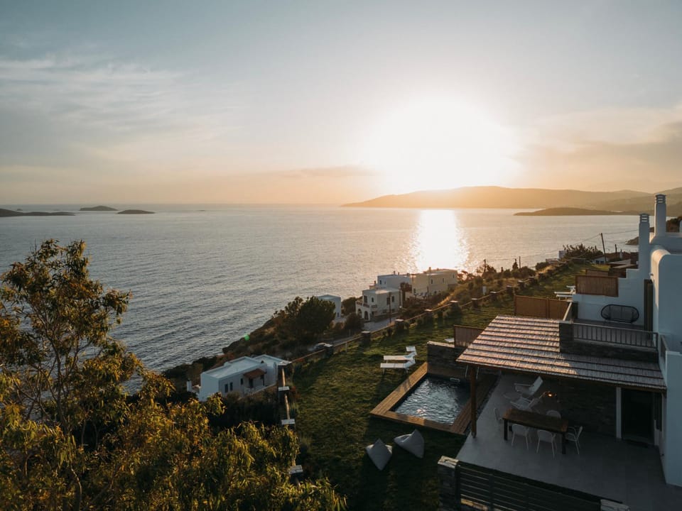Natural landscape, Sea view, Sunset