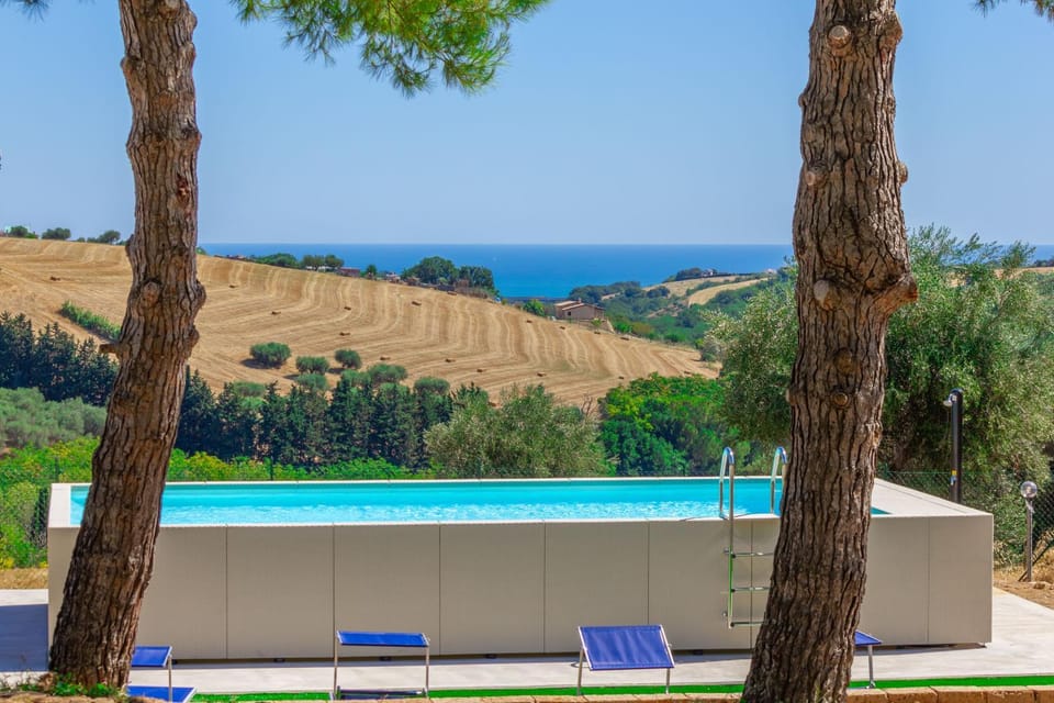 Pool view, Sea view, Swimming pool