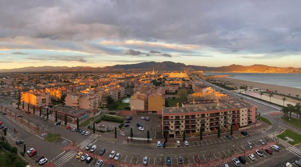 Bird's eye view, Beach, City view, Mountain view, Sea view, Sunset