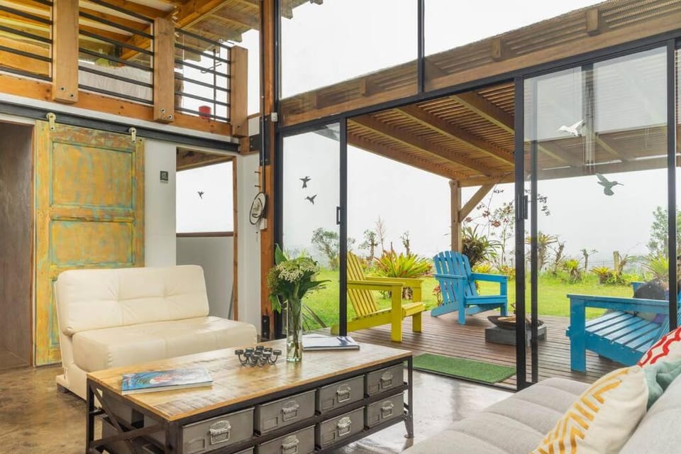 Patio, Day, View (from property/room), Balcony/Terrace, Living room, Seating area, Dining area