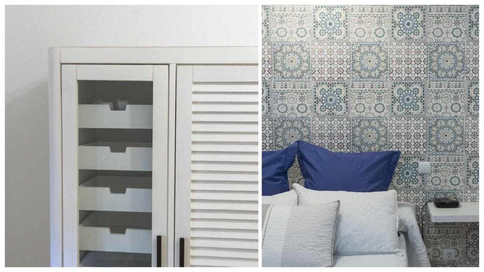 Bed, Photo of the whole room, Bedroom, wardrobe