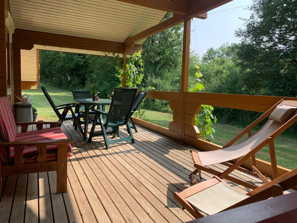 Balcony/Terrace, Garden view, sunbed