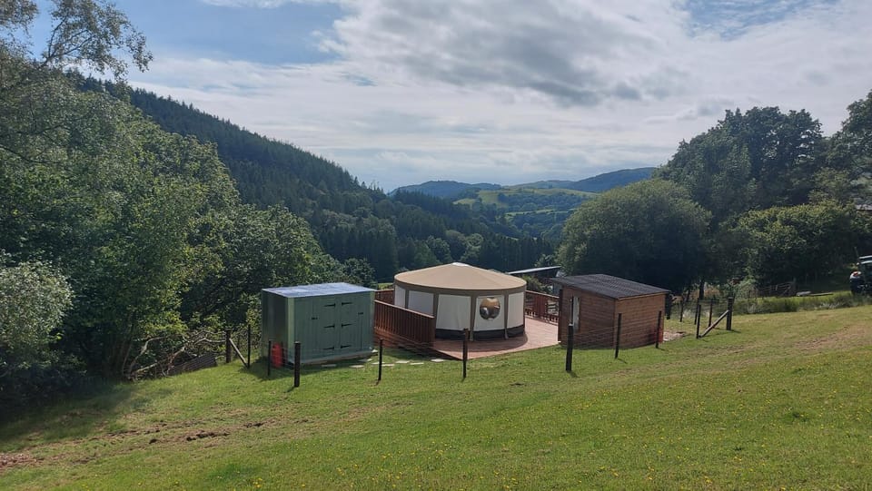 Natural landscape, Garden, Mountain view