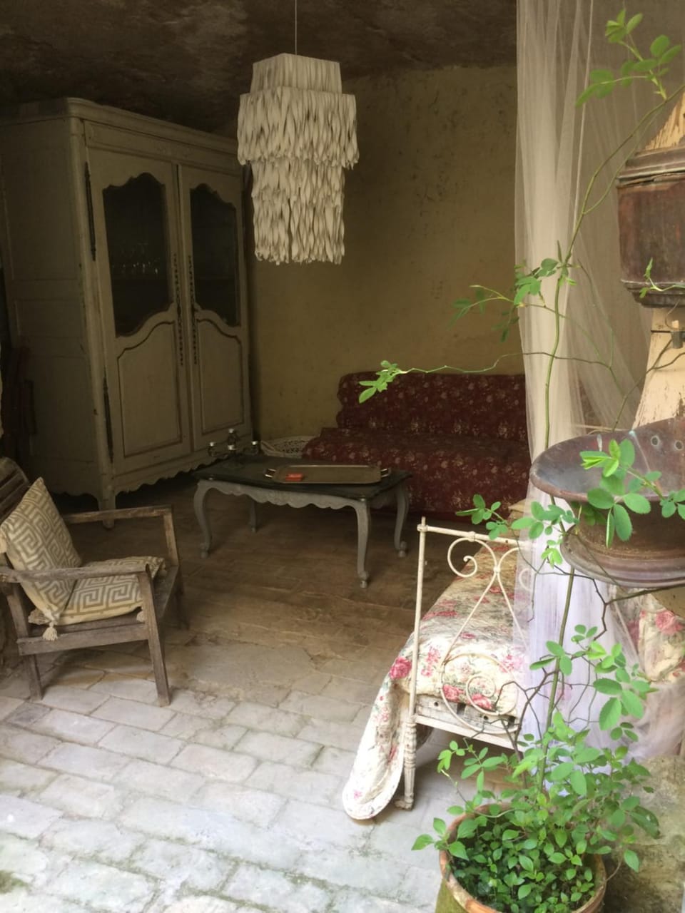 Property building, Patio