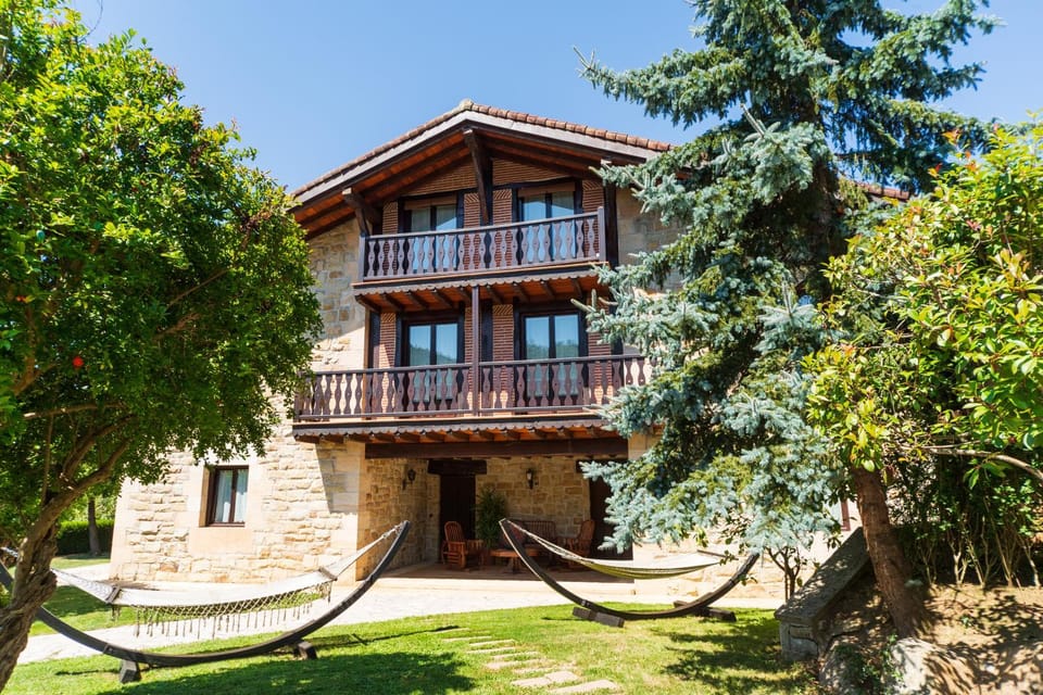 Property building, Garden view