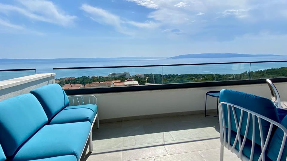 Balcony/Terrace, Seating area, Sea view