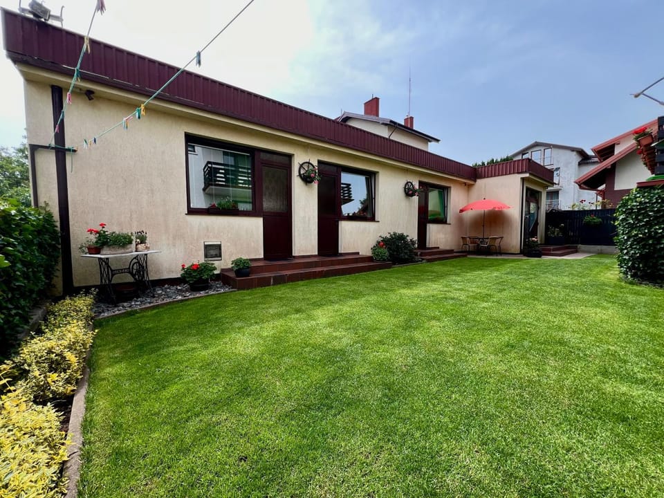 Property building, Garden view