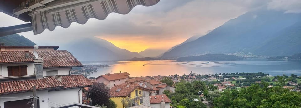 Lake view, Mountain view, Sunrise