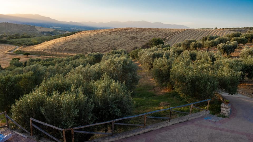 Natural landscape, Mountain view, Sunset