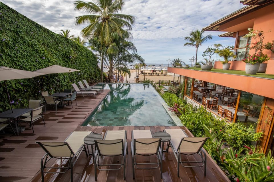 Property building, Natural landscape, View (from property/room), Pool view, Swimming pool, sunbed