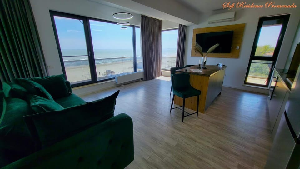 TV and multimedia, Living room, Dining area, Sea view