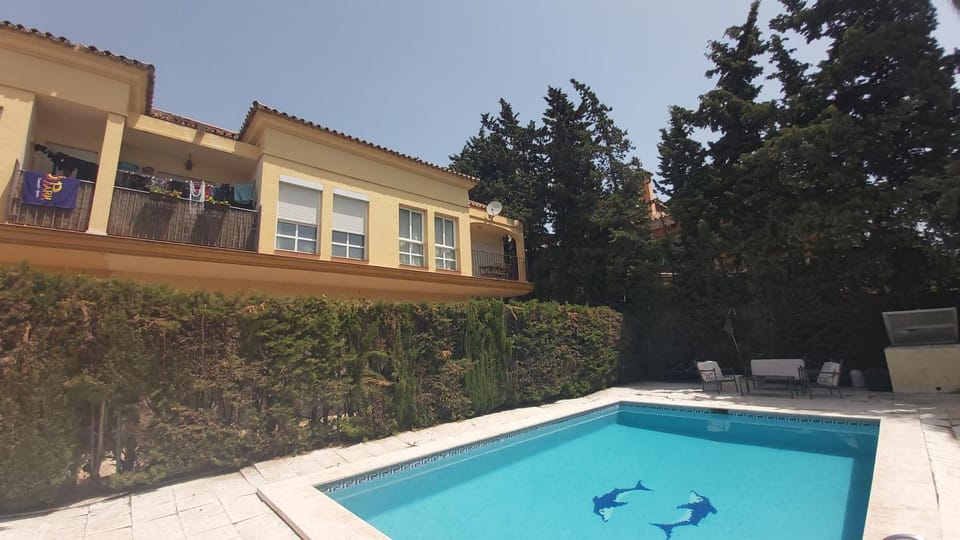 Property building, Pool view, Swimming pool