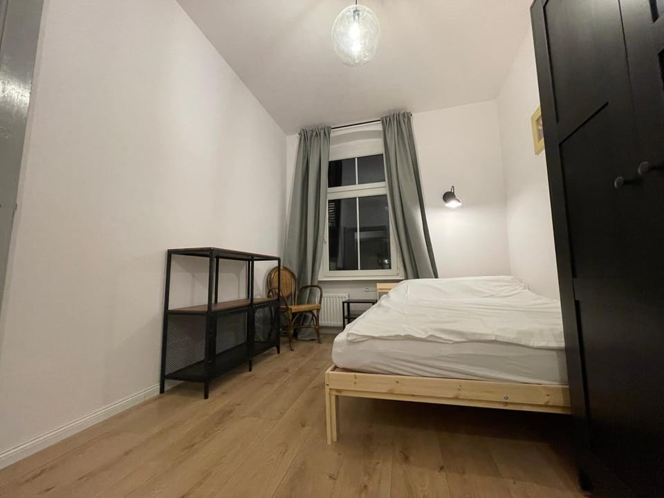 Bed, Photo of the whole room, Bedroom, wardrobe