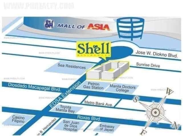 SHELL RESIDENCE C1 shortwalk MALL OF ASIA NEAR AIRPORT Apartment in Pasay