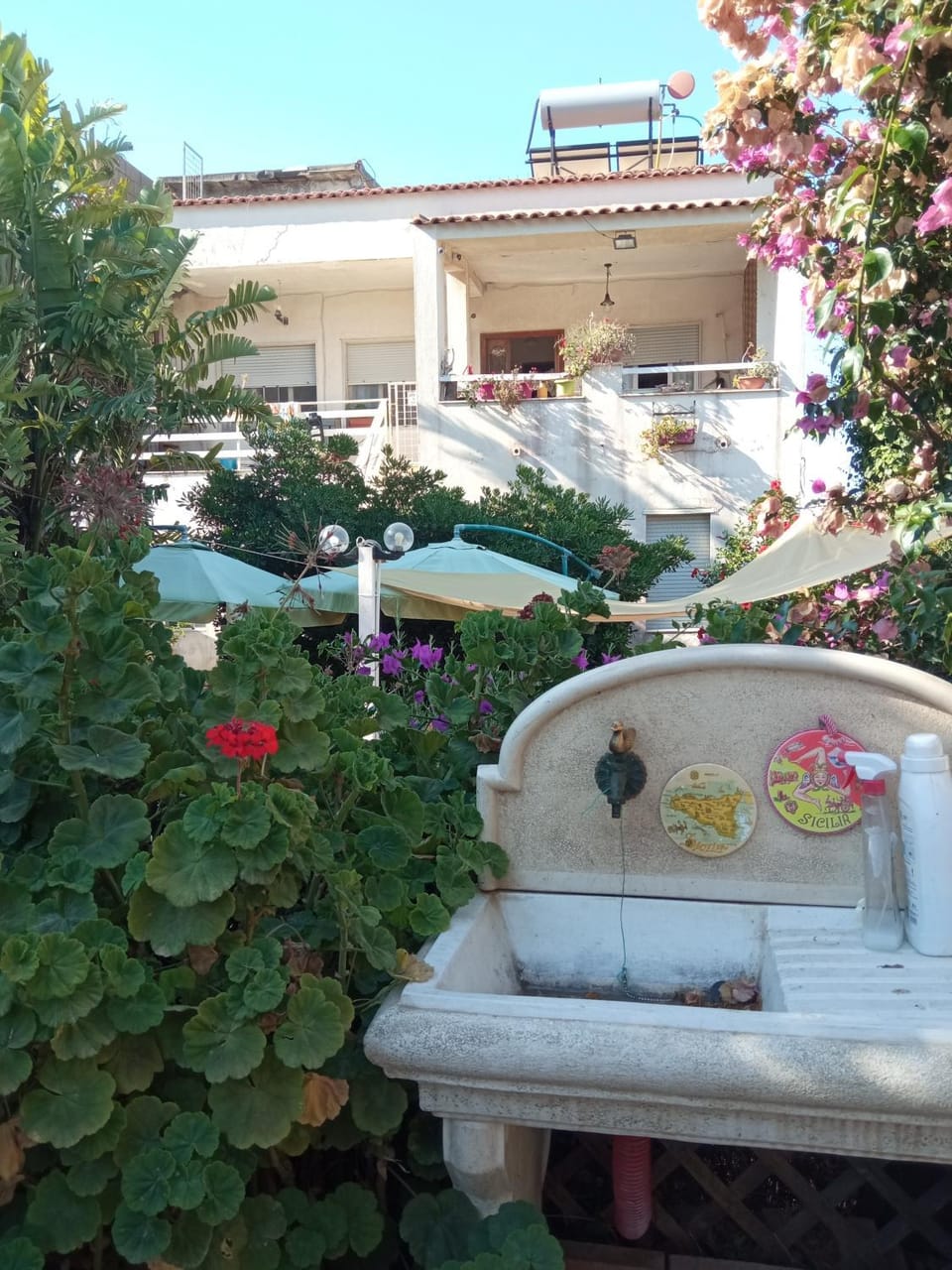 Property building, Garden