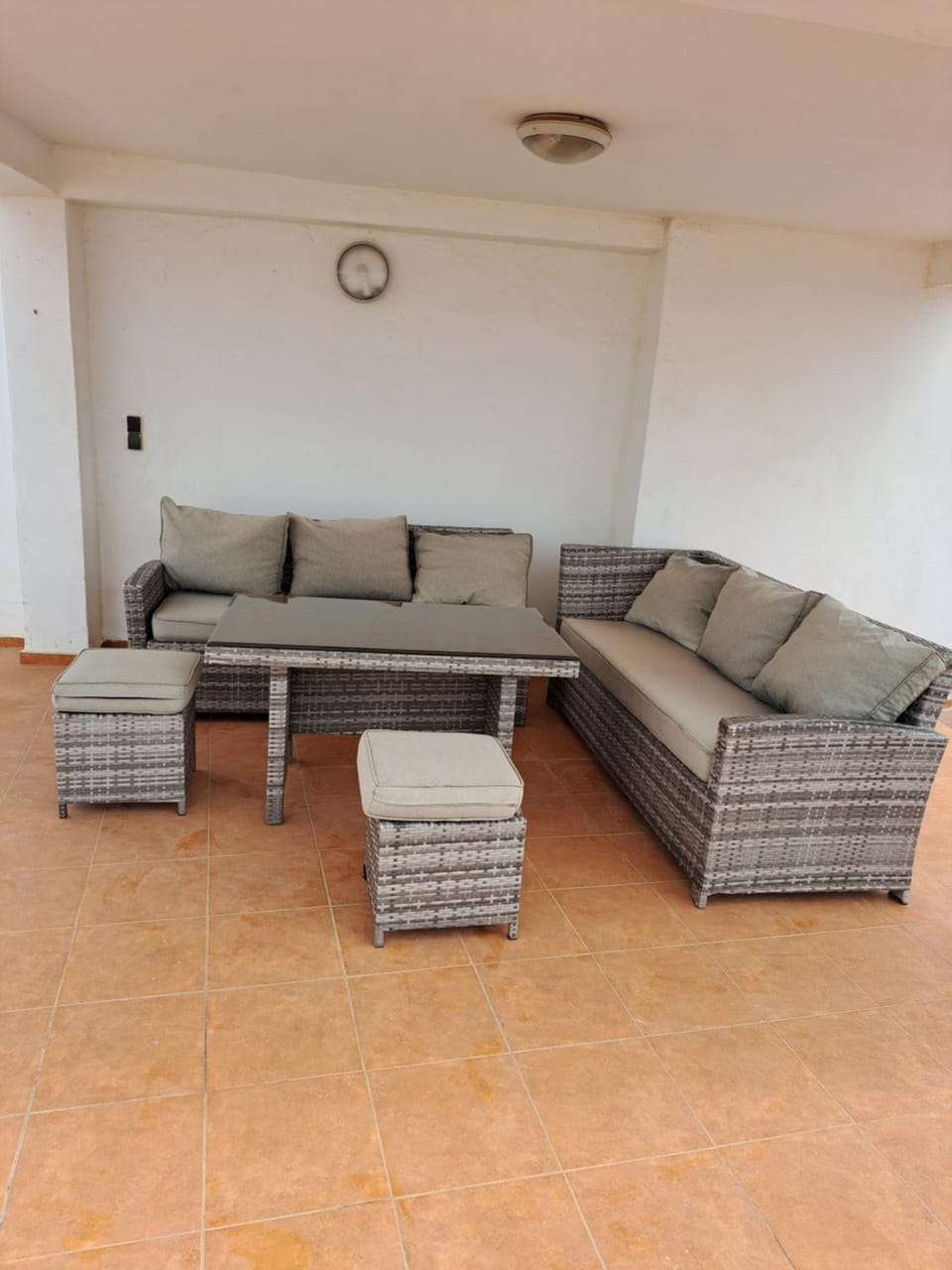 Patio, Patio, Living room, Seating area