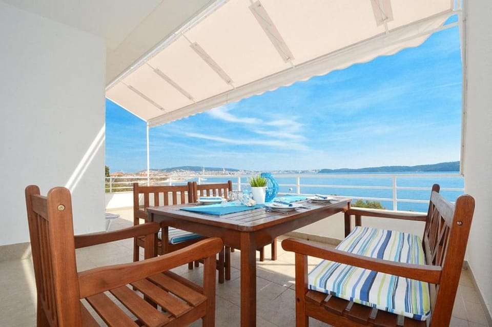 Patio, Seating area, Sea view