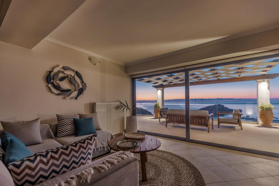 Balcony/Terrace, Living room, Sea view
