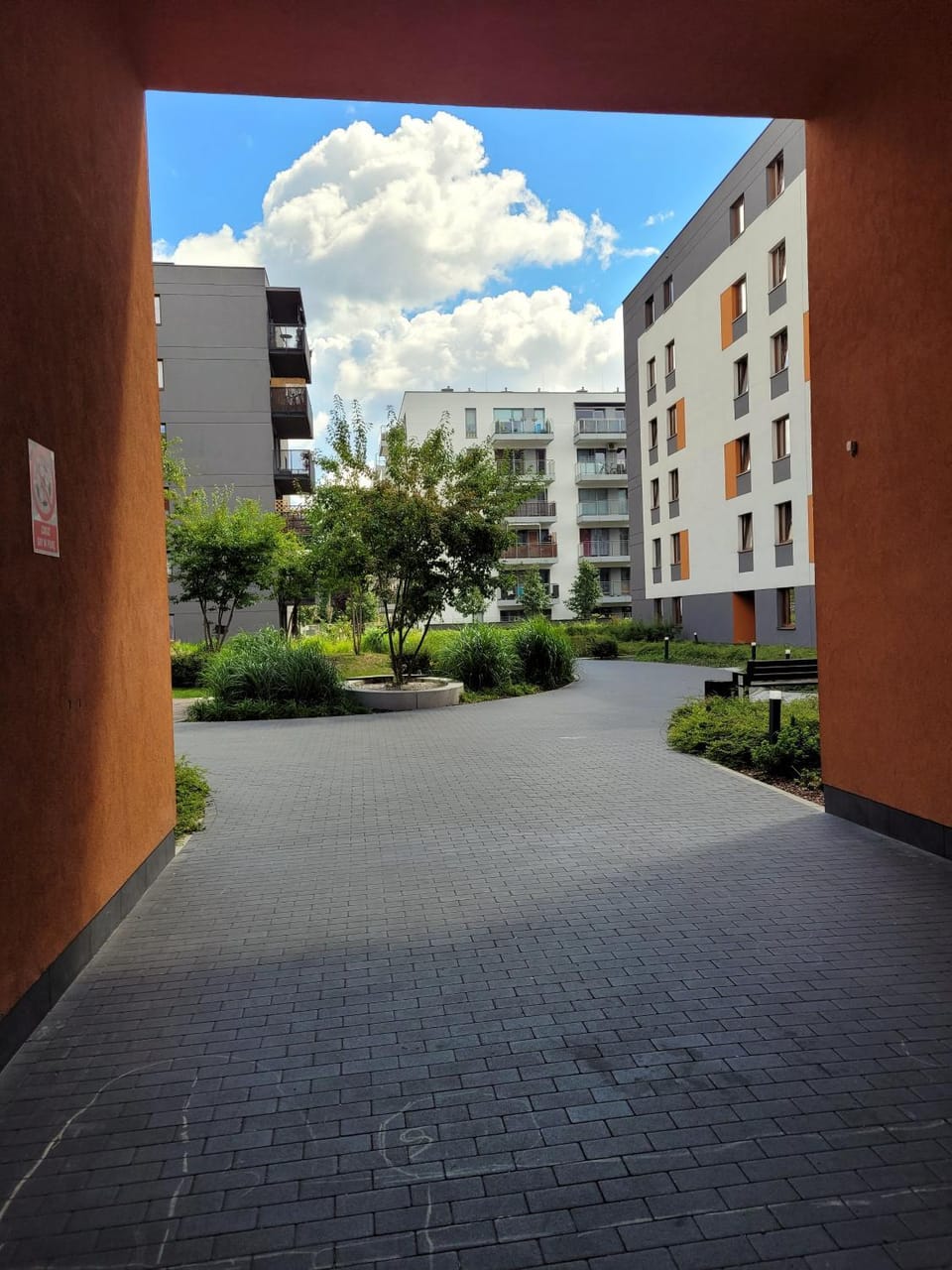Off site, Garden view