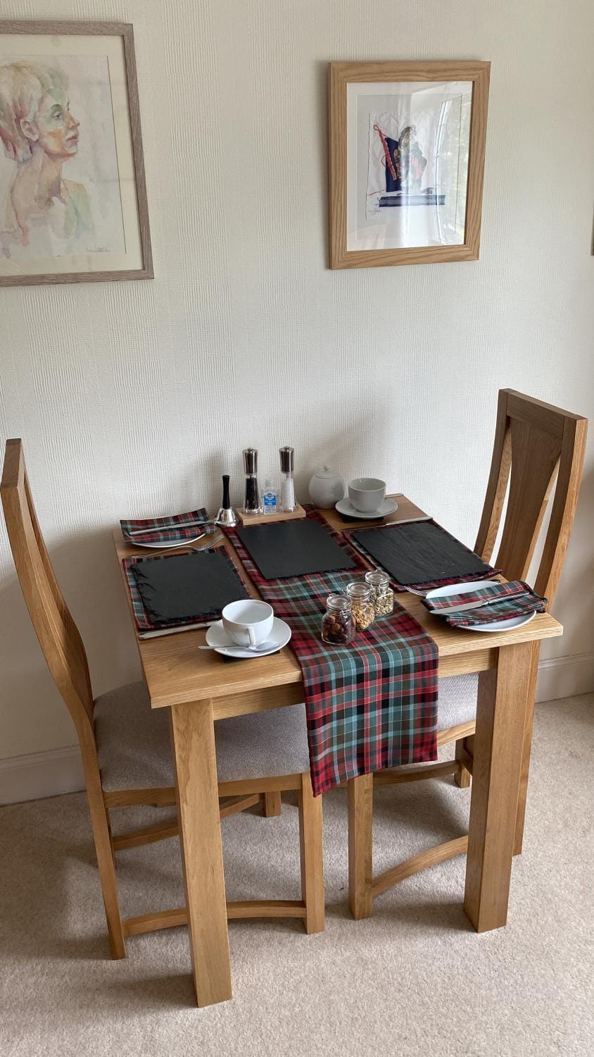Dining area, Breakfast