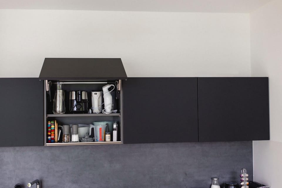 Kitchen or kitchenette, kitchen