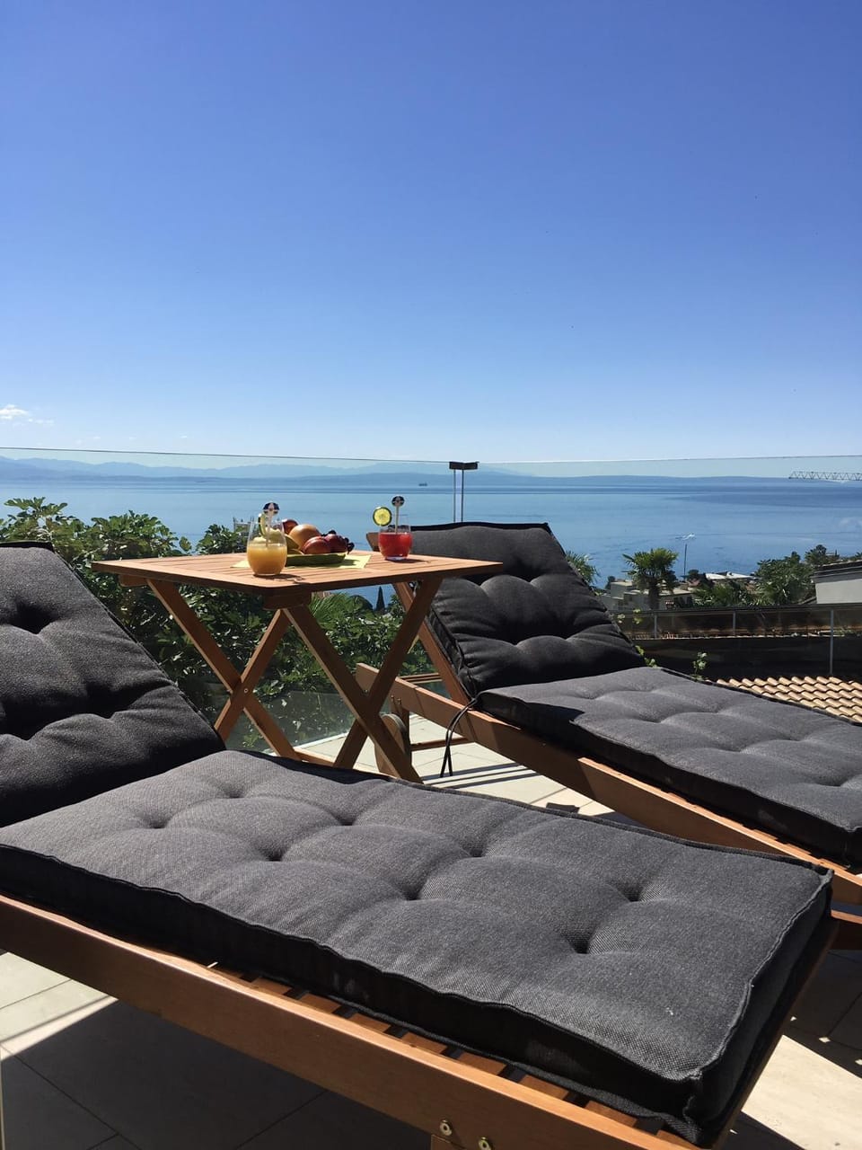 Balcony/Terrace, Sea view, sunbed