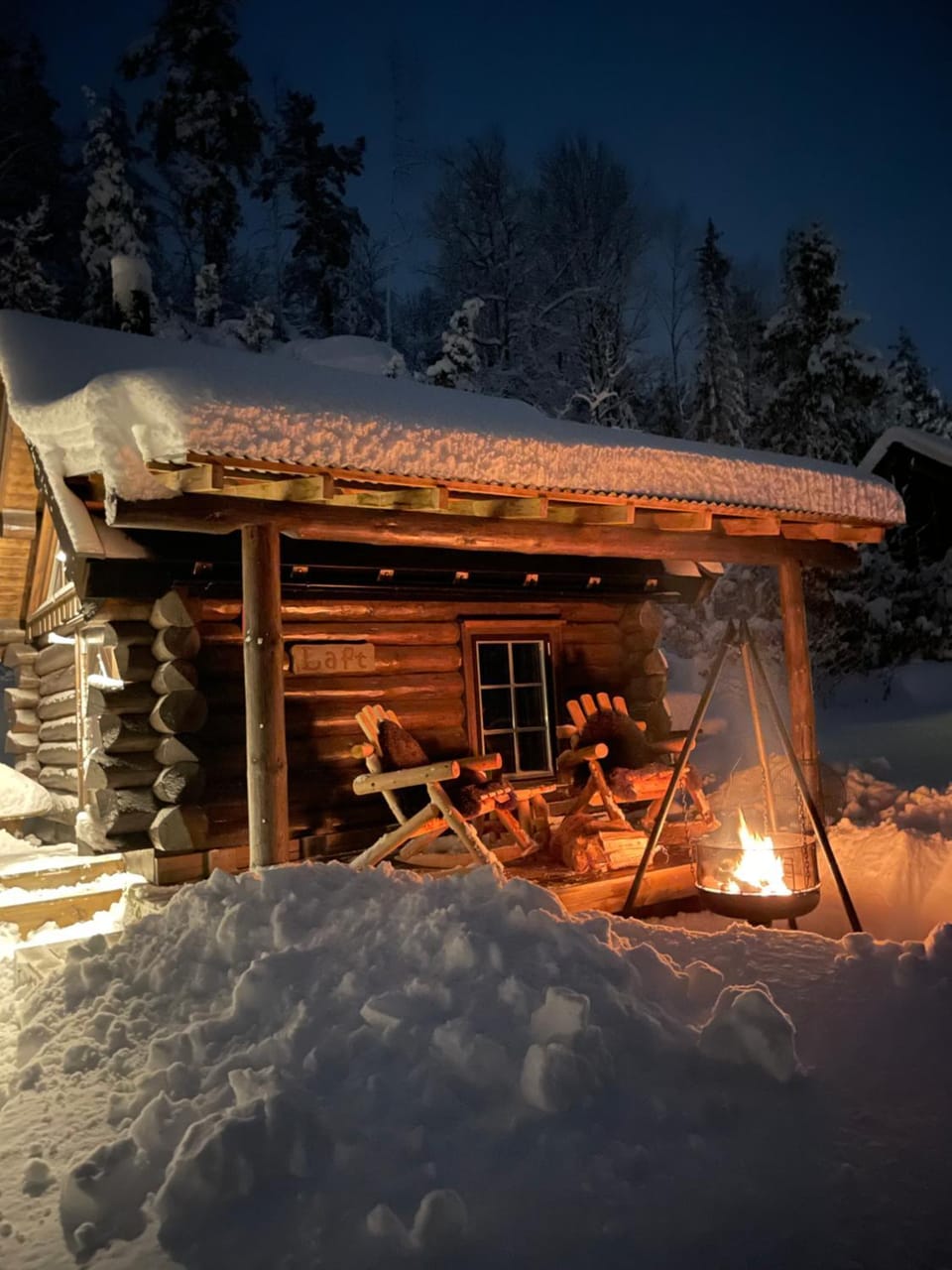 Property building, Night, Winter, Garden, Balcony/Terrace, flat iron, hair dresser
