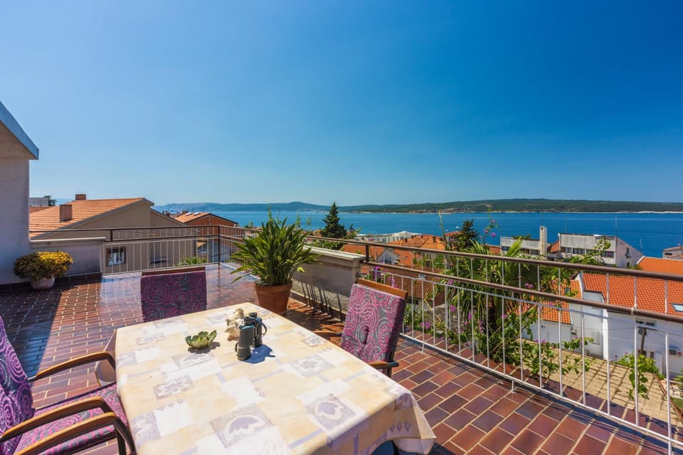 View (from property/room), Balcony/Terrace, Sea view
