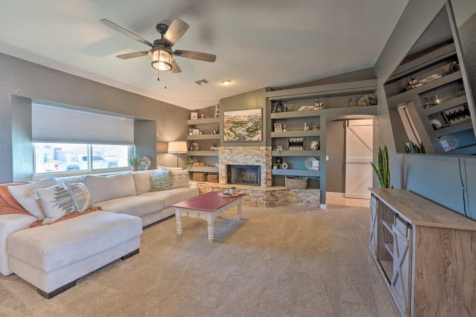3 Mi to Lake Havasu State Park: Family Home House in Lake Havasu City
