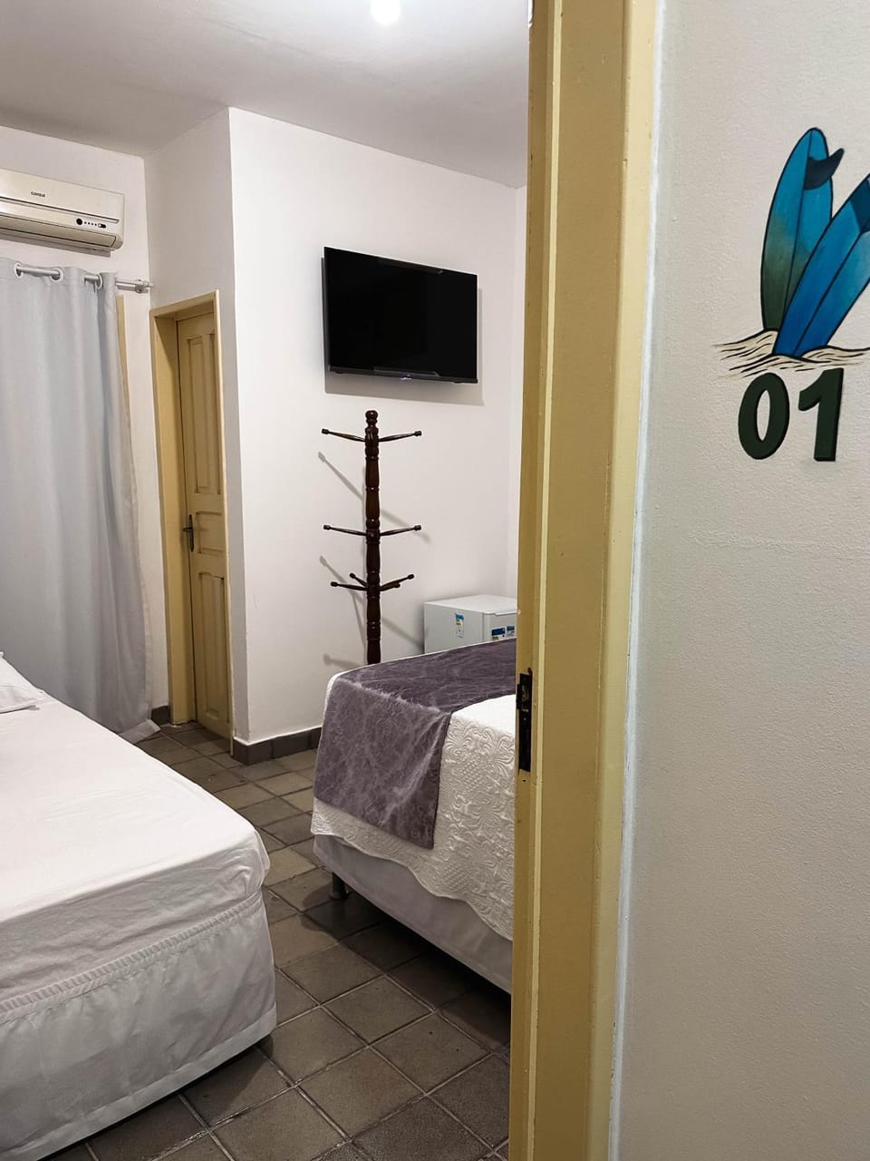 Bed, TV and multimedia