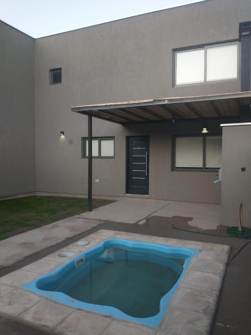 Property building, Patio, Swimming pool