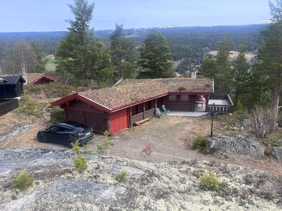 Timber Lodge in Uvdal Skisenter VIEW/WIFI House in Viken, Norway