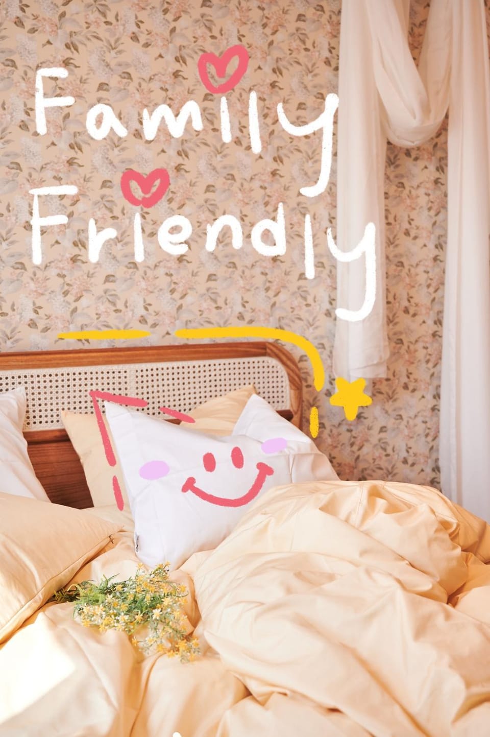 Hongik Univ Station Wave Family Suite #D Apartment in Seoul