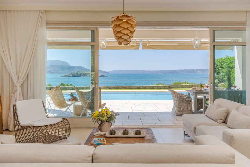 Decorative detail, Seating area, Sea view