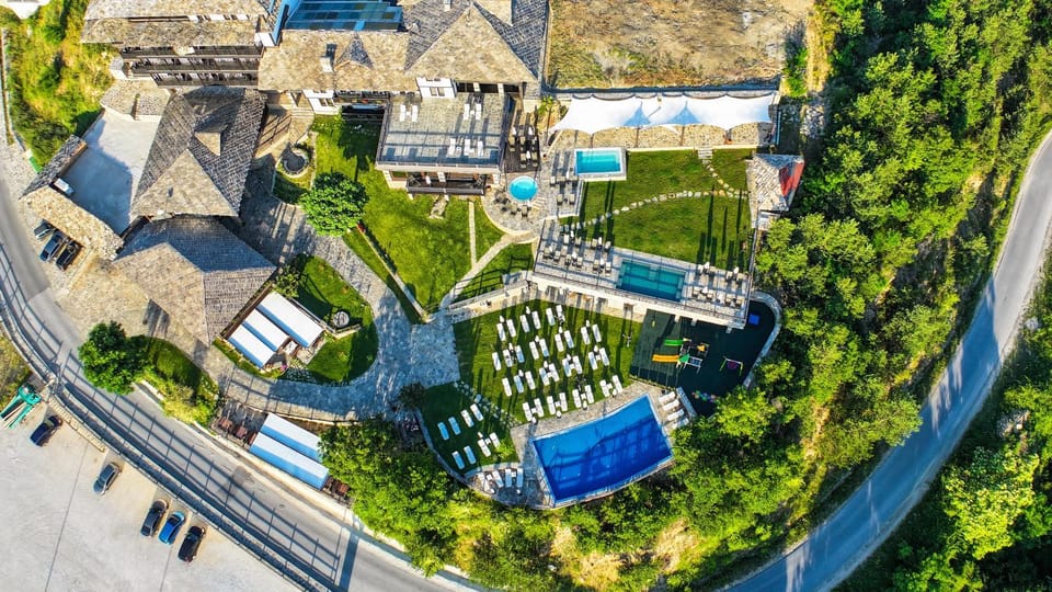 Property building, Natural landscape, Swimming pool