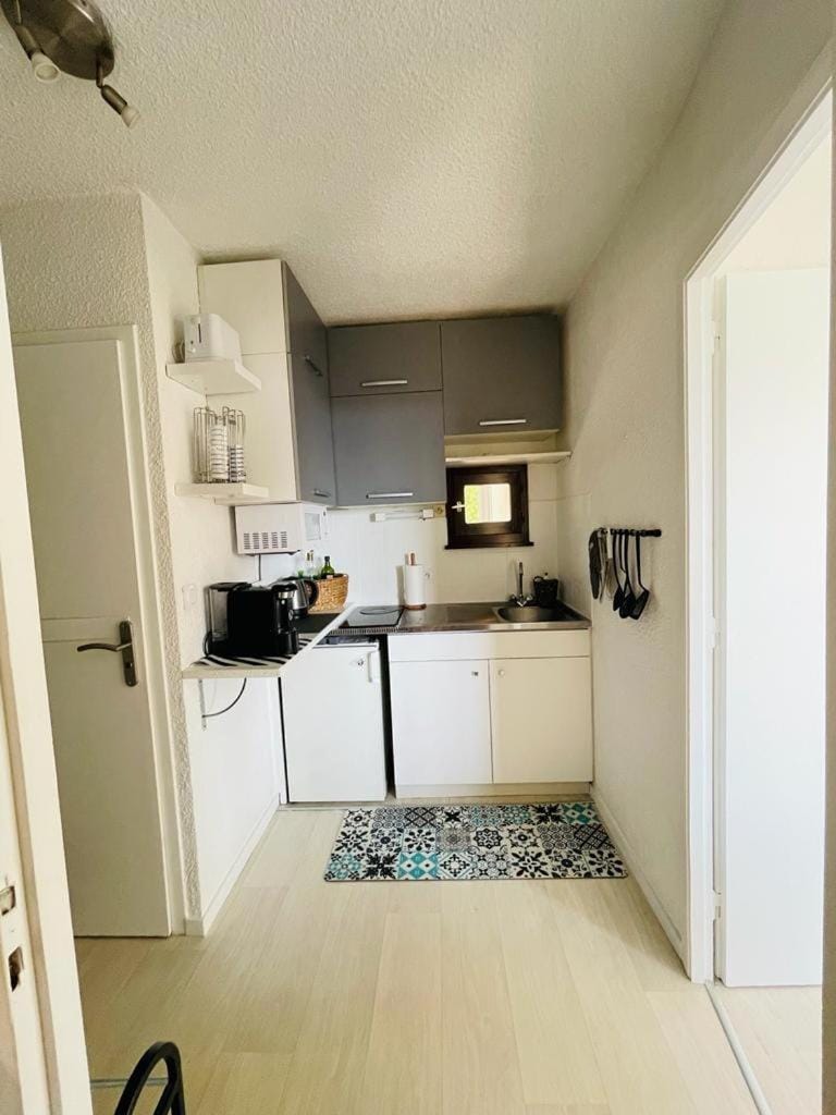 Coffee/tea facilities, Kitchen or kitchenette, minibar, stove, toaster