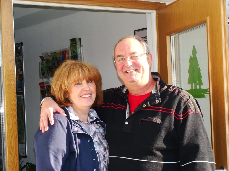 On site, group of guests