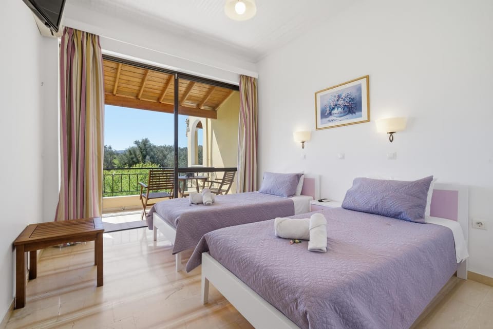 Property building, Living room, Bedroom