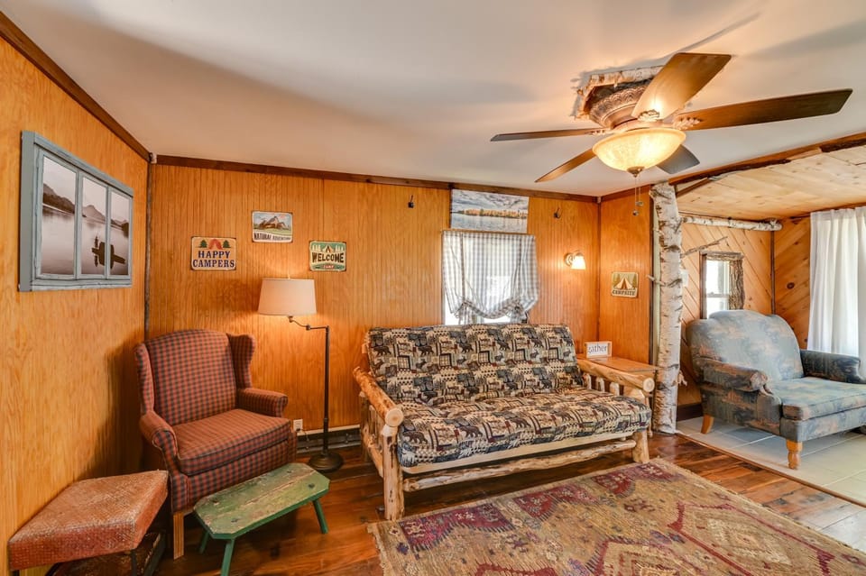 Rustic Caroga Lake Retreat: Fish, Hike & Ski! House in Caroga Lake