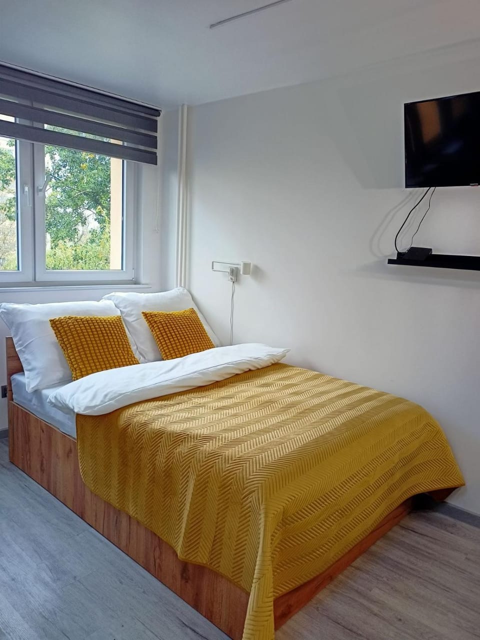 Bed, TV and multimedia, Photo of the whole room