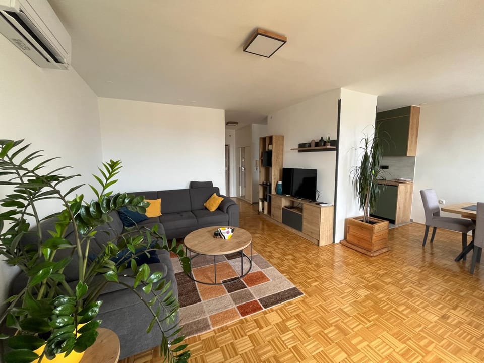 TV and multimedia, Living room, Seating area, air conditioner
