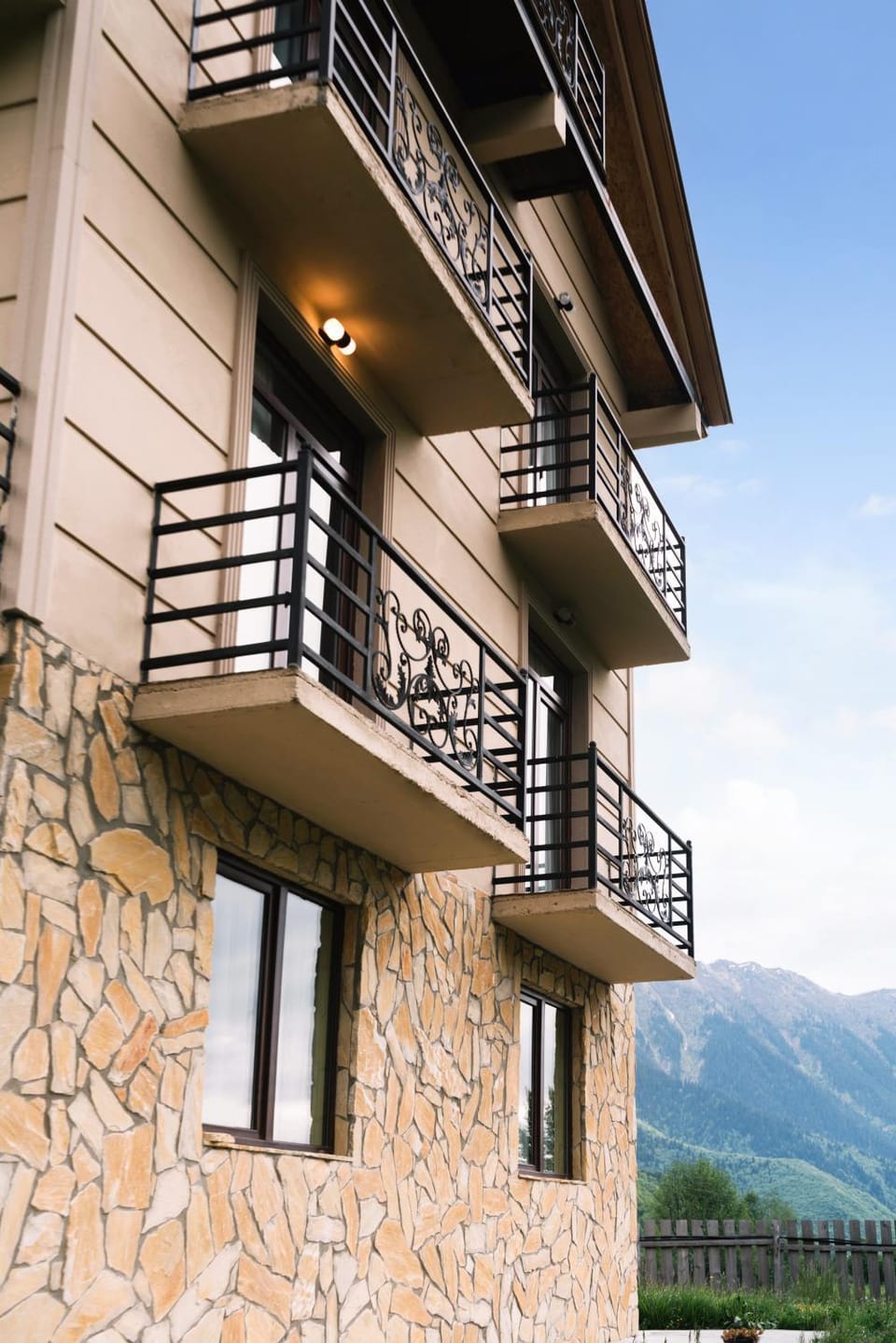 Property building, Natural landscape, View (from property/room), Balcony/Terrace, Mountain view